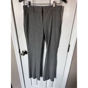 Express gray dress pants Columist barely boot mid rise size 4